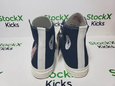 CDG Play x Converse Chuck Taylor All Star 70 High Top 150204C review Stockxkicks 02