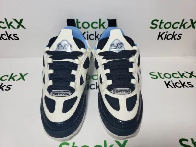 【FLASH SALE】Louis Vuitton LV Skate Sneaker Marine White 1AARRL review Stockxkicks  01
