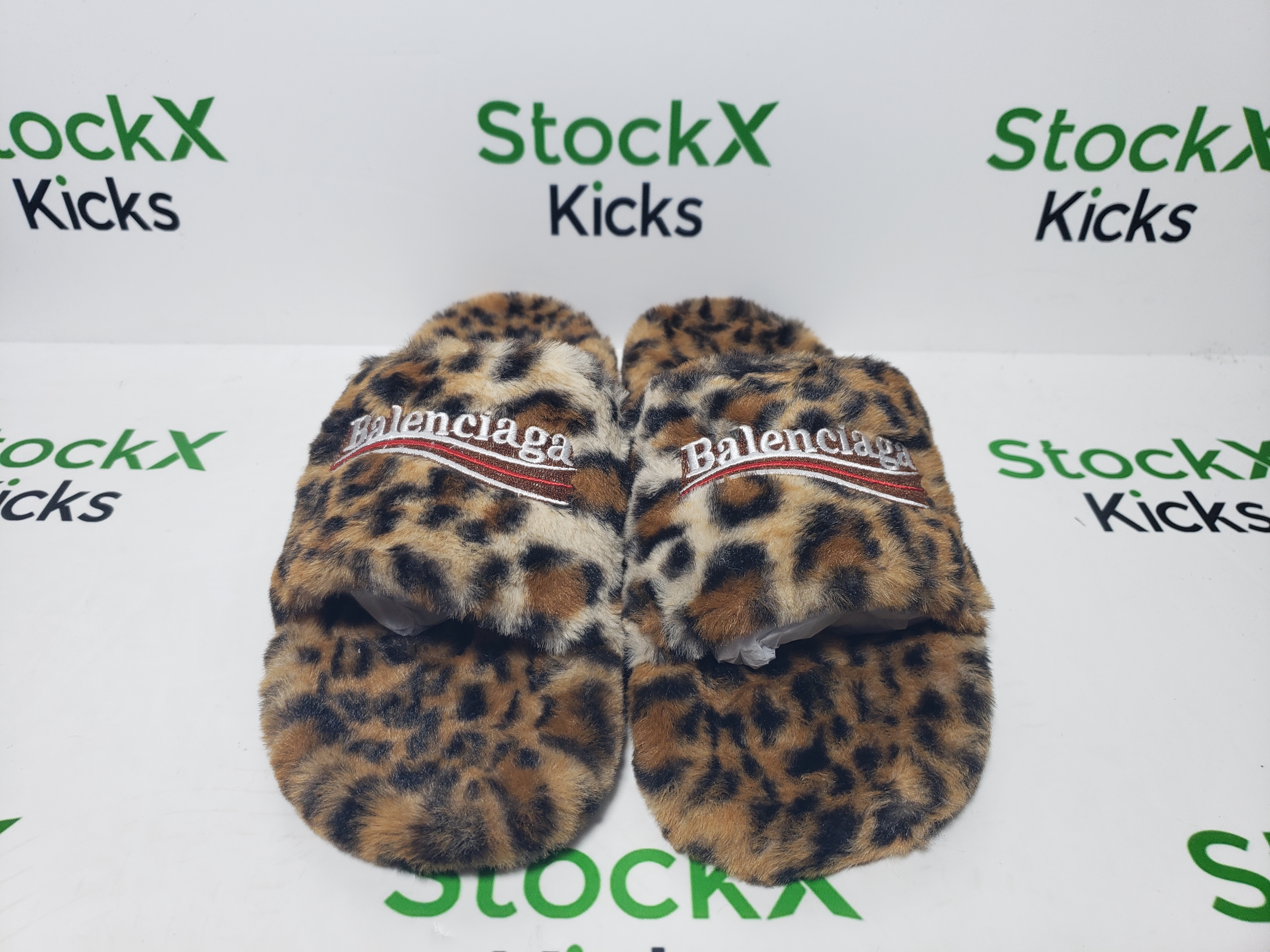 Balenciaga Furry Slides 'Leopard' CK20241225 review Stockxkicks 01