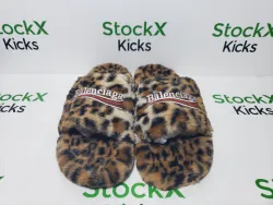 Balenciaga Furry Slides 'Leopard' CK20241225 review Stockxkicks 02