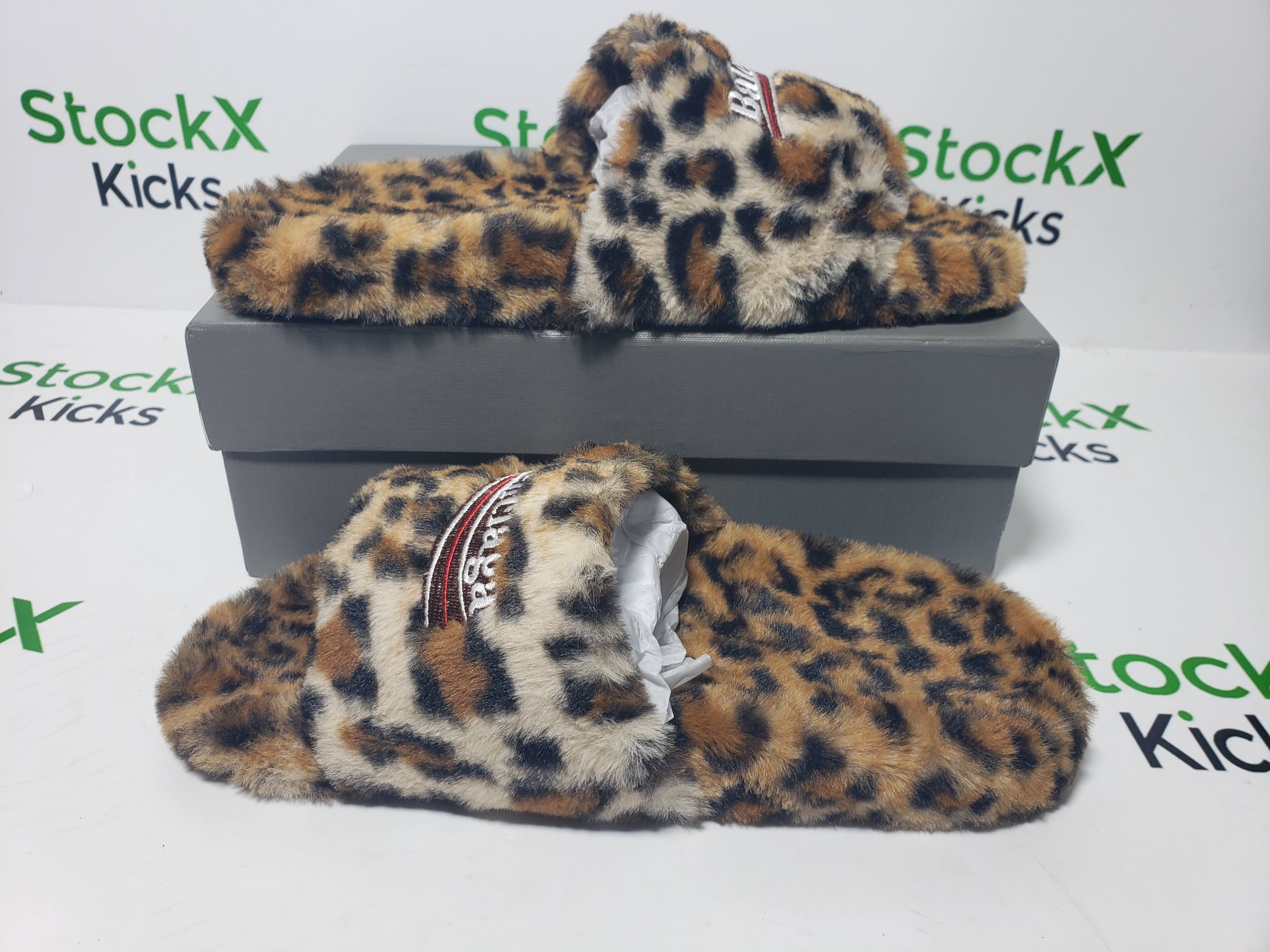 Balenciaga Furry Slides 'Leopard' CK20241225 review Stockxkicks 06
