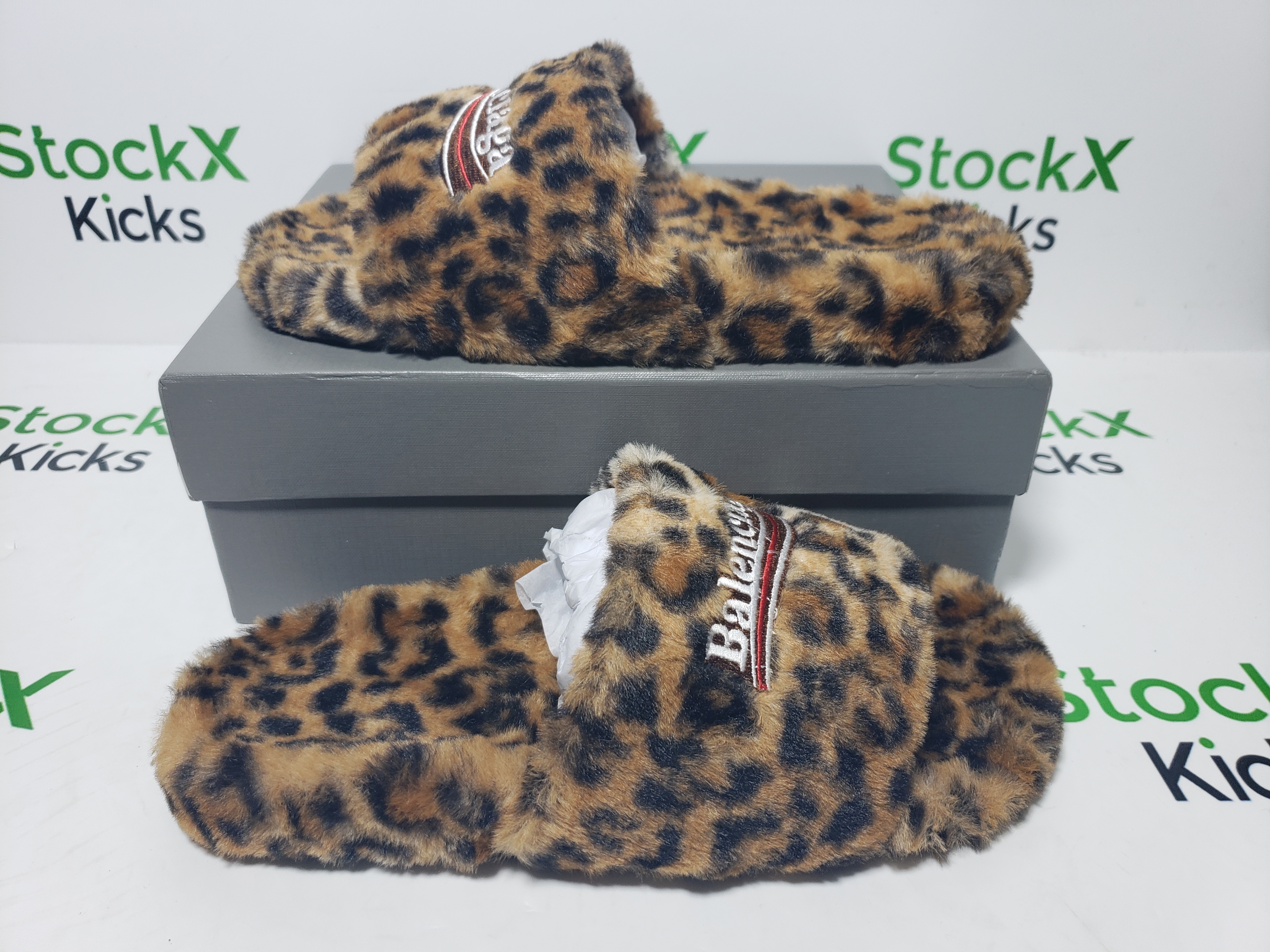 Balenciaga Furry Slides 'Leopard' CK20241225 review Stockxkicks 05
