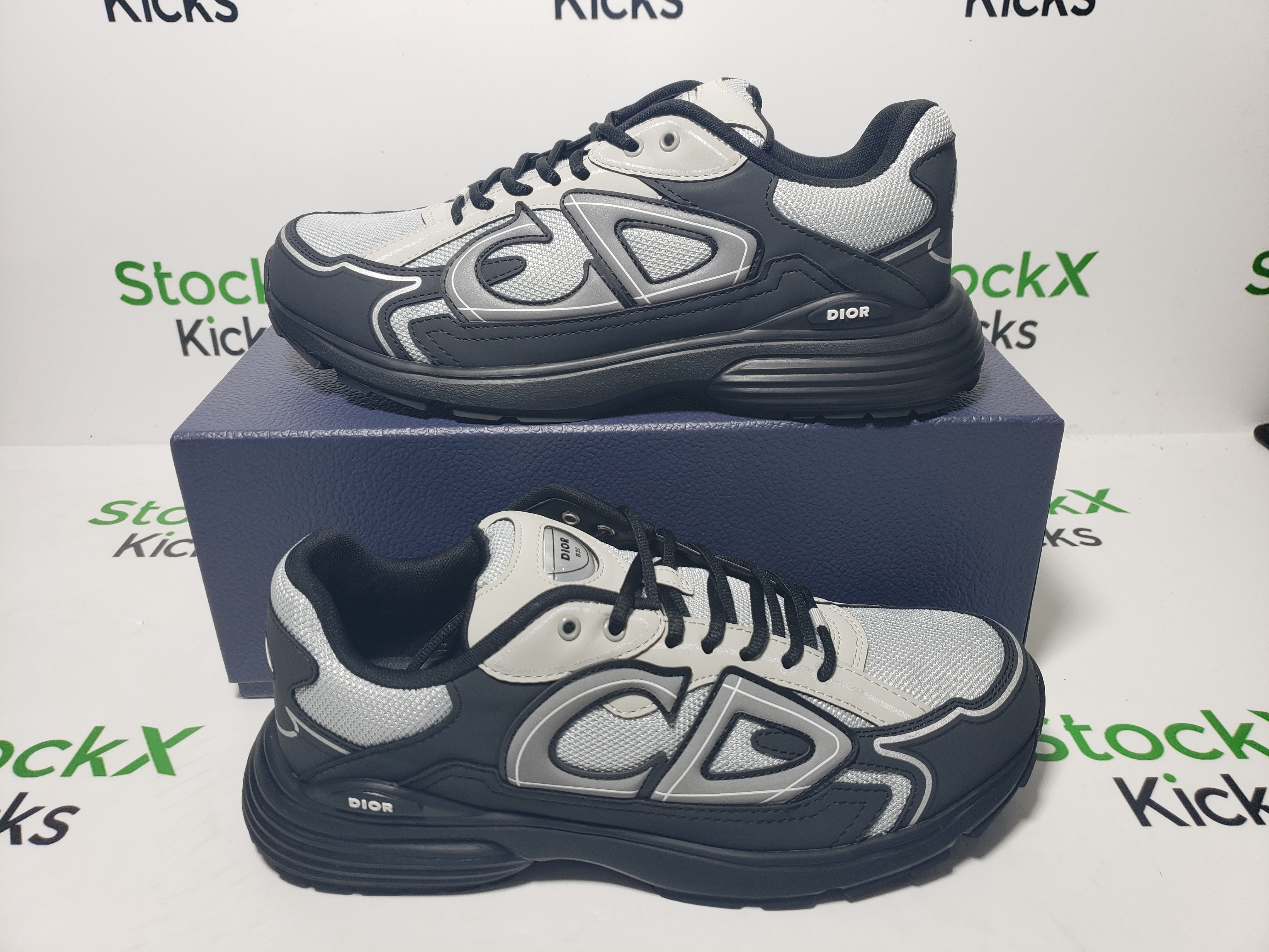 Dior B30 Sneakers Dark Grey 3SN27ZIR-16536 review Stockxkicks 05