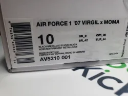 PK God Batch Nike Air Force 1 Low '07Virgil x MoMA (No Socks) AV5210-001 review Stockxkicks 01
