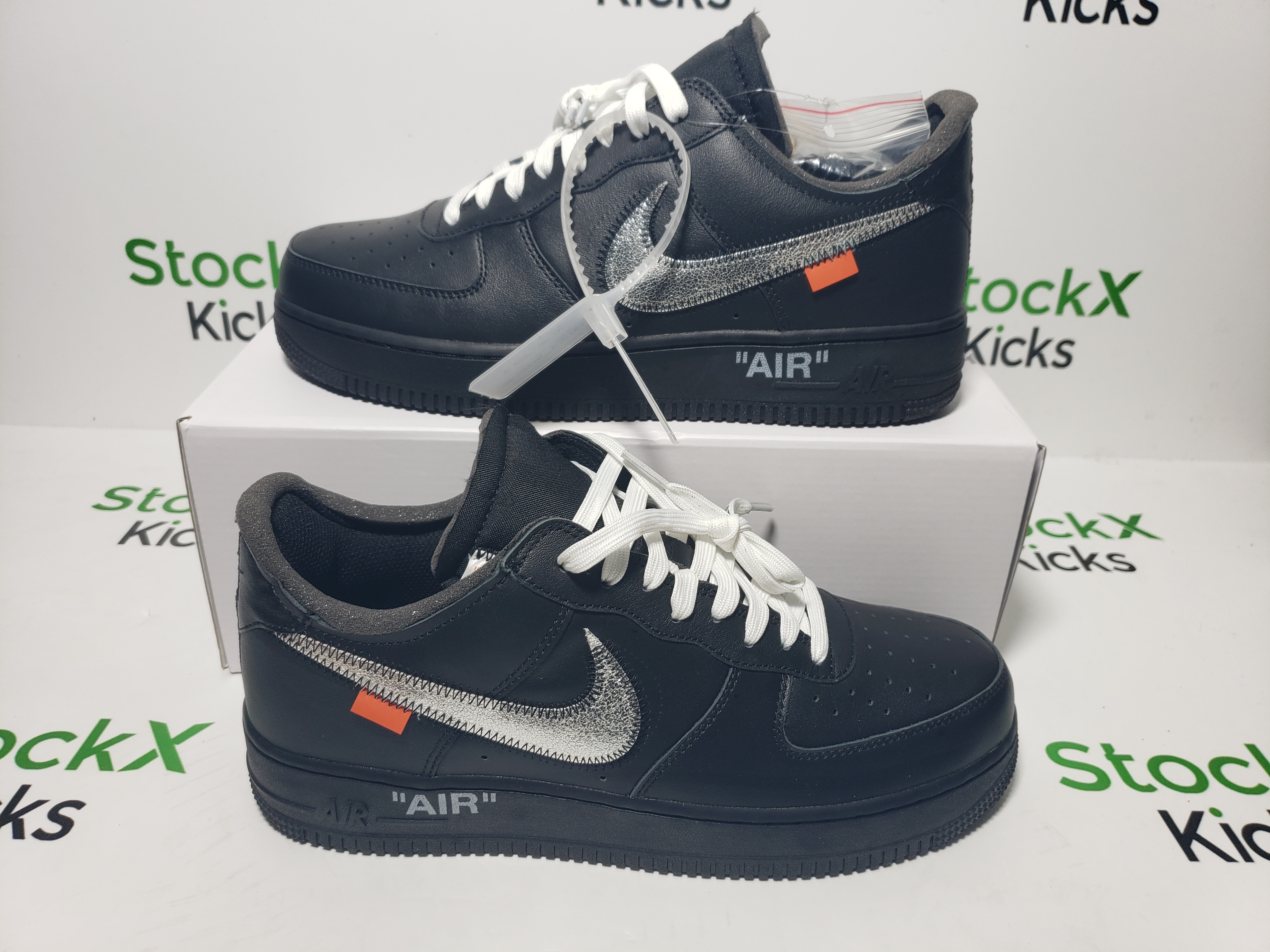 PK God Batch Nike Air Force 1 Low '07Virgil x MoMA (No Socks) AV5210-001 review Stockxkicks 05
