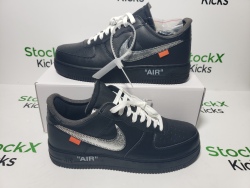 PK God Batch Nike Air Force 1 Low '07Virgil x MoMA (No Socks) AV5210-001 review Stockxkicks 06