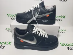 PK God Batch Nike Air Force 1 Low '07Virgil x MoMA (No Socks) AV5210-001 review Stockxkicks 06