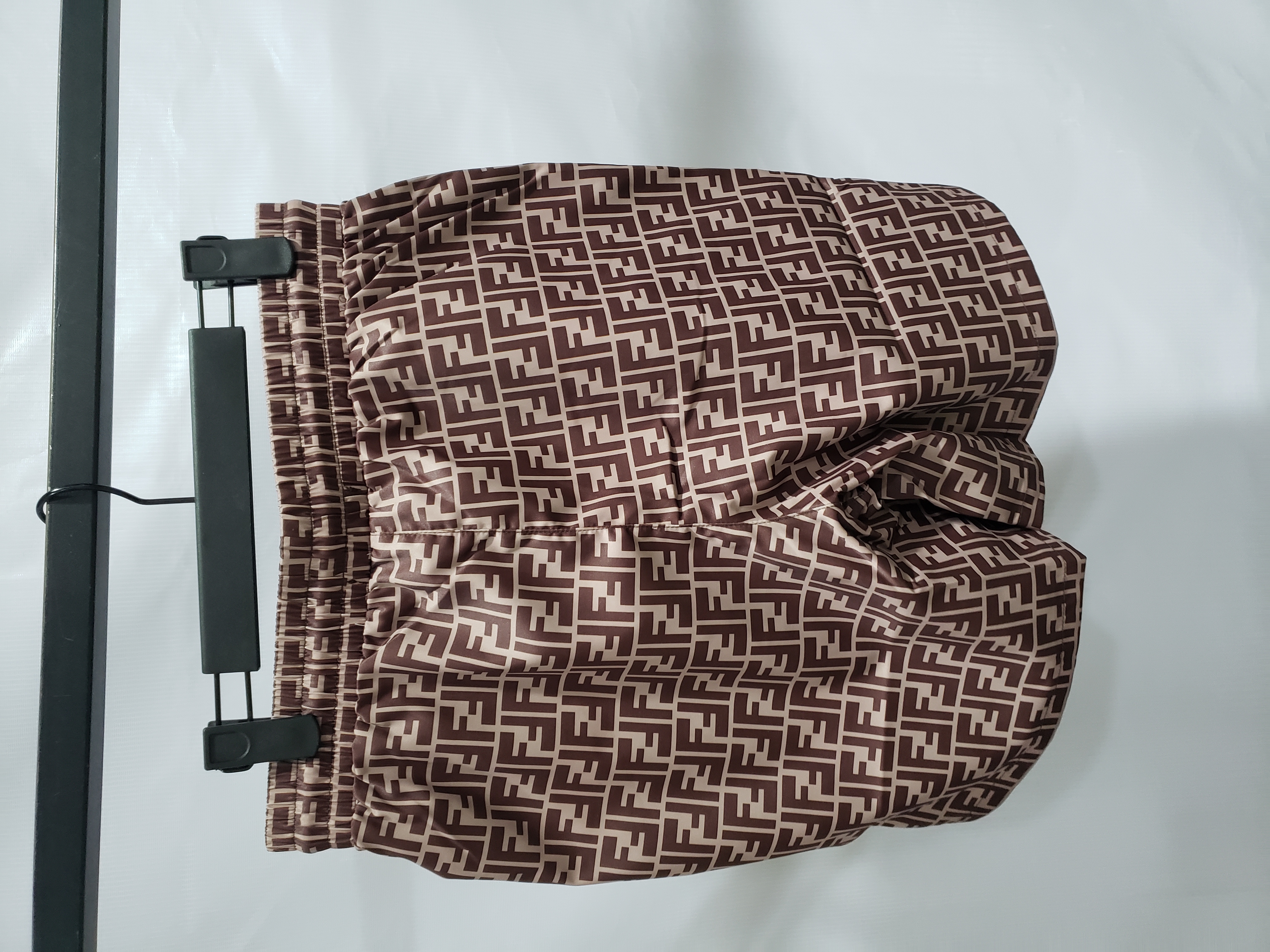 Fendi FF Motif Swim Shorts Brown CK SS22 review Stockxkicks 00