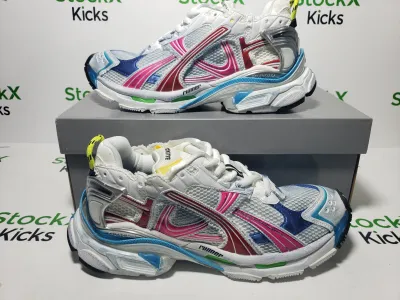 Balenciaga Runner White Multicolor 772774W3RBW9645 review Stockxkicks 05