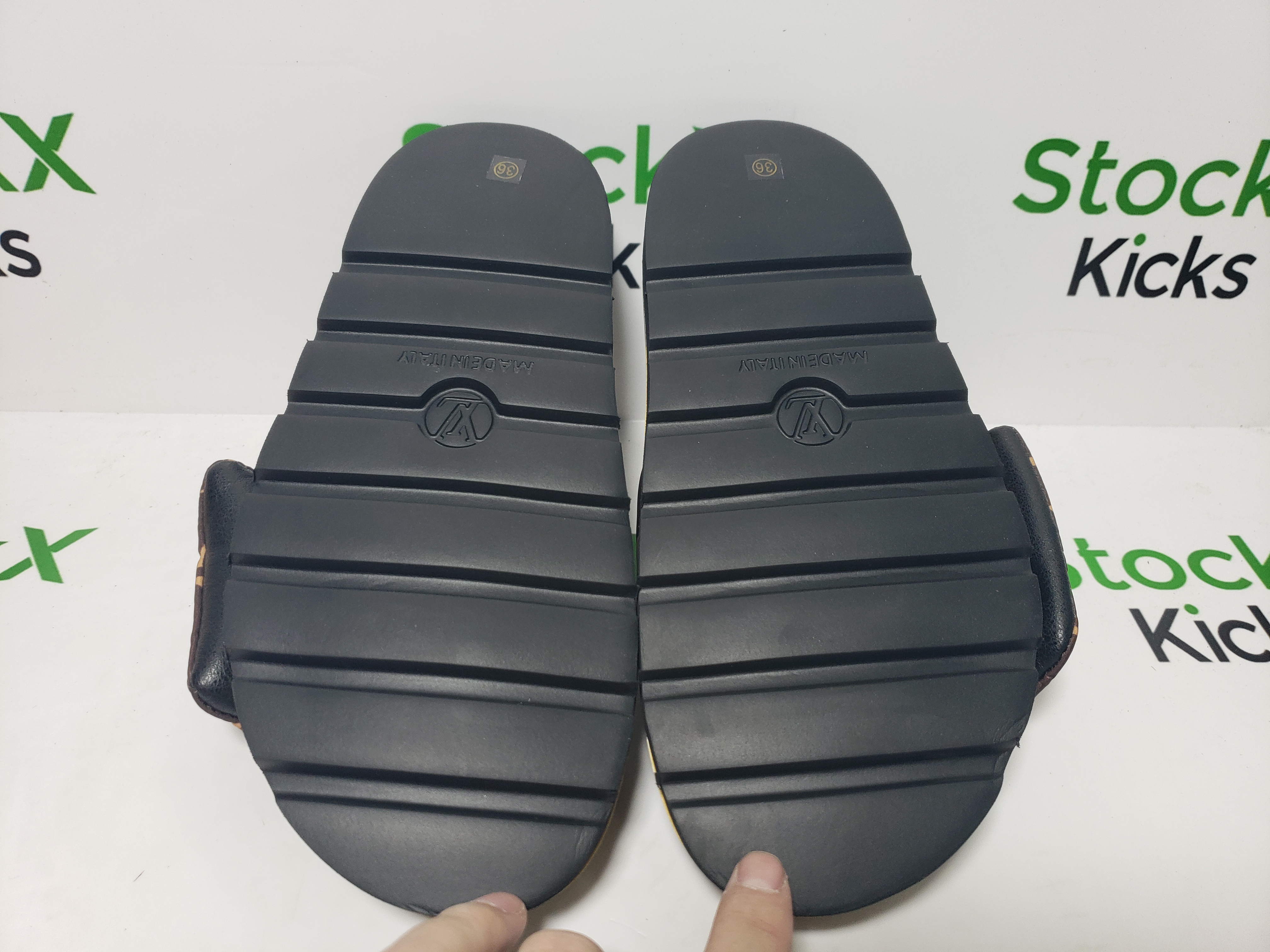 Louis Vuitton Brown Monogram Nylon Pool Pillow Comfort Flat Slides review Stockxkicks 04