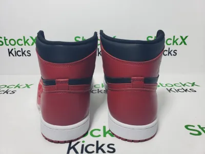 H12 Batch Air Jordan 1 Retro High Bred Banned (2016) 555088-001 review Stockxkicks 02
