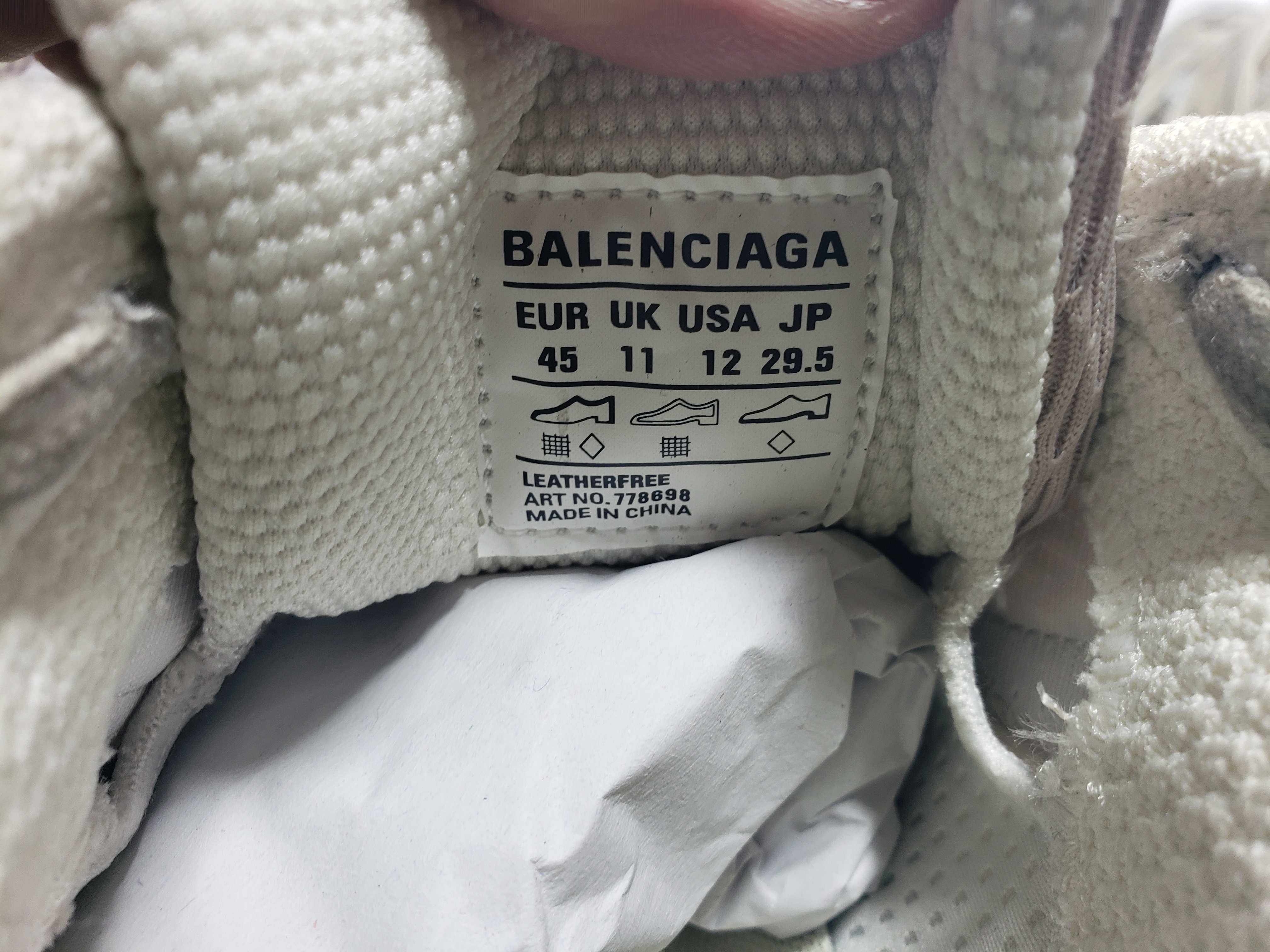 Balenciaga 3XL Sneaker Worn-Out - Brown Grey 778698 W3XLL 9191 review Stockxkicks 03