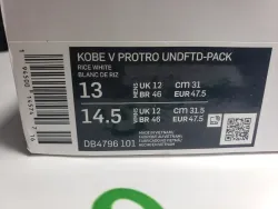 Nike Zoom x Off-White Kobe 5 Sty Custom DB4796-101 review Stockxkicks 01