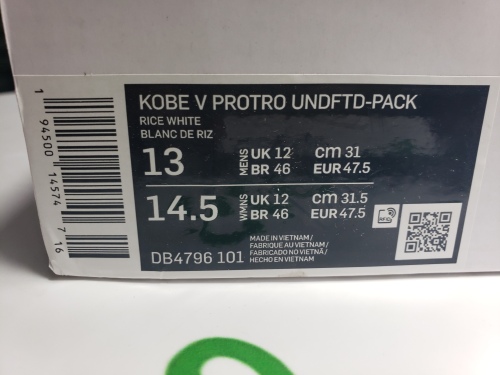 Nike Zoom x Off-White Kobe 5 Sty Custom DB4796-101 review 
