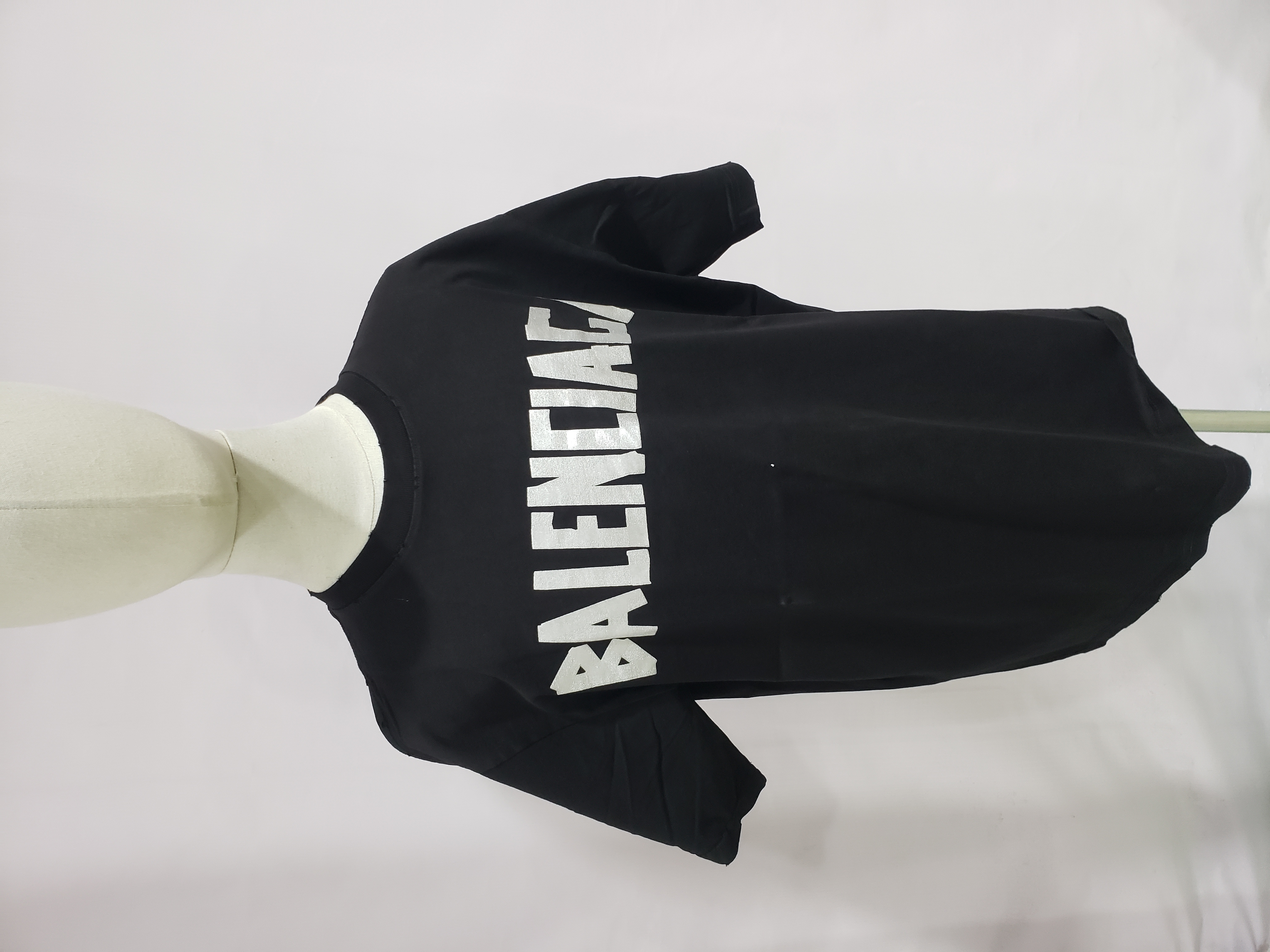 Balenciaga Masking Tape T-shirt Black review Stockxkicks 01