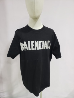 Balenciaga Masking Tape T-shirt Black review Stockxkicks 02