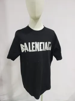 Balenciaga Masking Tape T-shirt Black review Stockxkicks 02