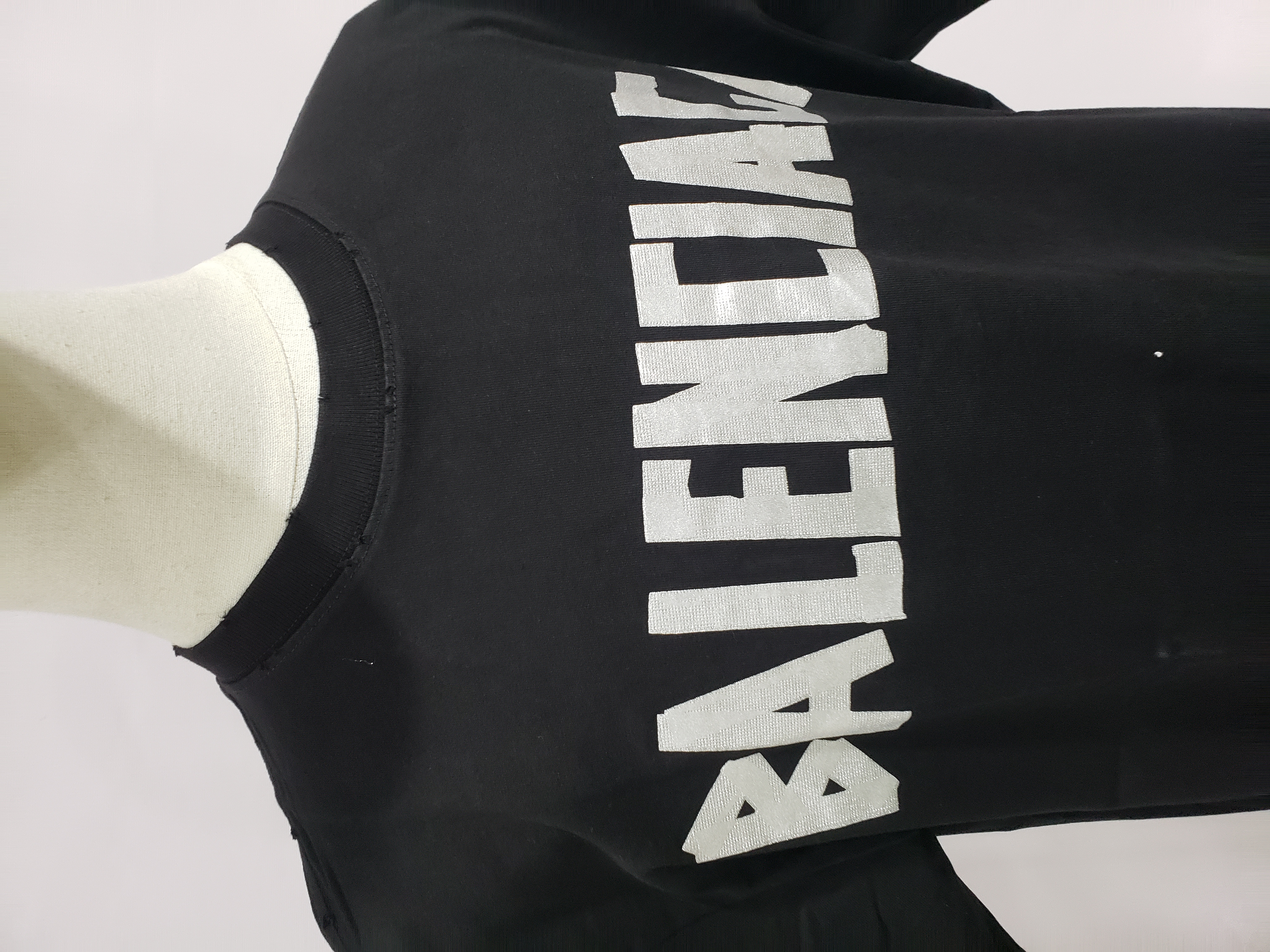 Balenciaga Masking Tape T-shirt Black review Stockxkicks 02