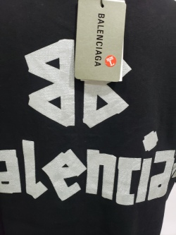 Balenciaga Masking Tape T-shirt Black review Stockxkicks 05