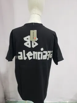 Balenciaga Masking Tape T-shirt Black review Stockxkicks 04