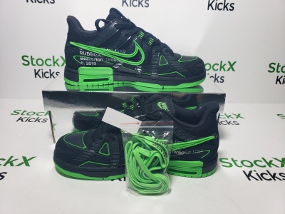 PK God Batch Nike Air Rubber Dunk Off-White Green Strike CU6015-001 review Stockxkicks 05