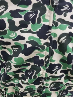 BAPE ABC Camo Shark Zip Hoodie Green review Stockxkicks 03