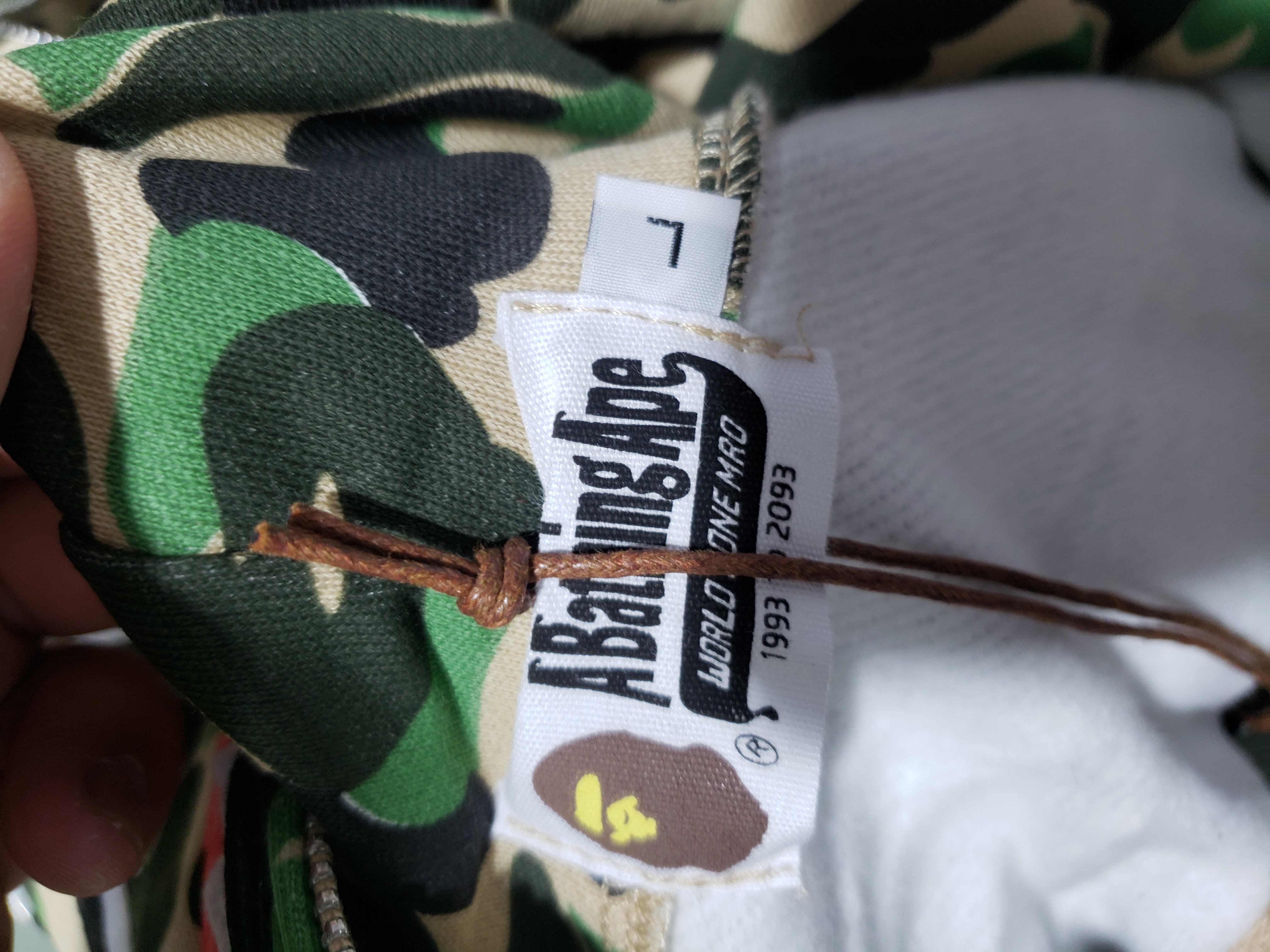 BAPE ABC Camo Shark Zip Hoodie Green review Stockxkicks 00