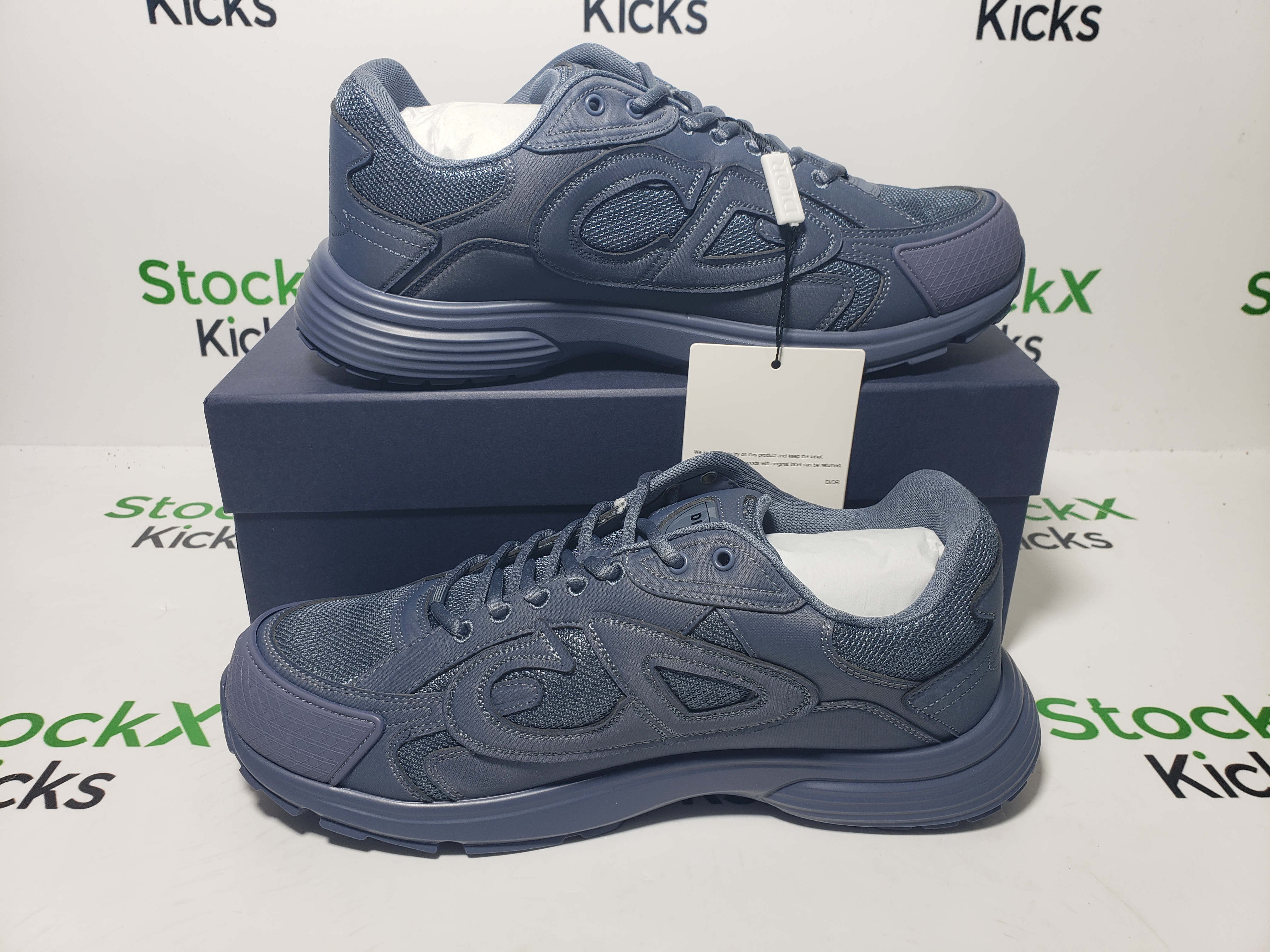 Dior B30 x Stone Island Sneaker Navy Blue CK241115 review Stockxkicks 06