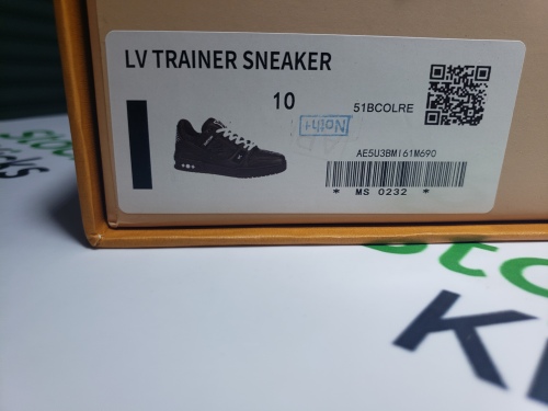 Louis Vuitton Trainer Sneaker Black 1AARF0 review 