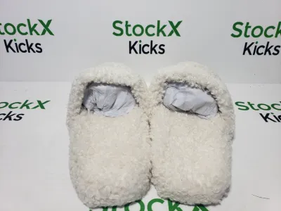 Balenciaga Furry Slide White CK 654261W2DO19906（QC needs at least 5 days or more） review Stockxkicks 02