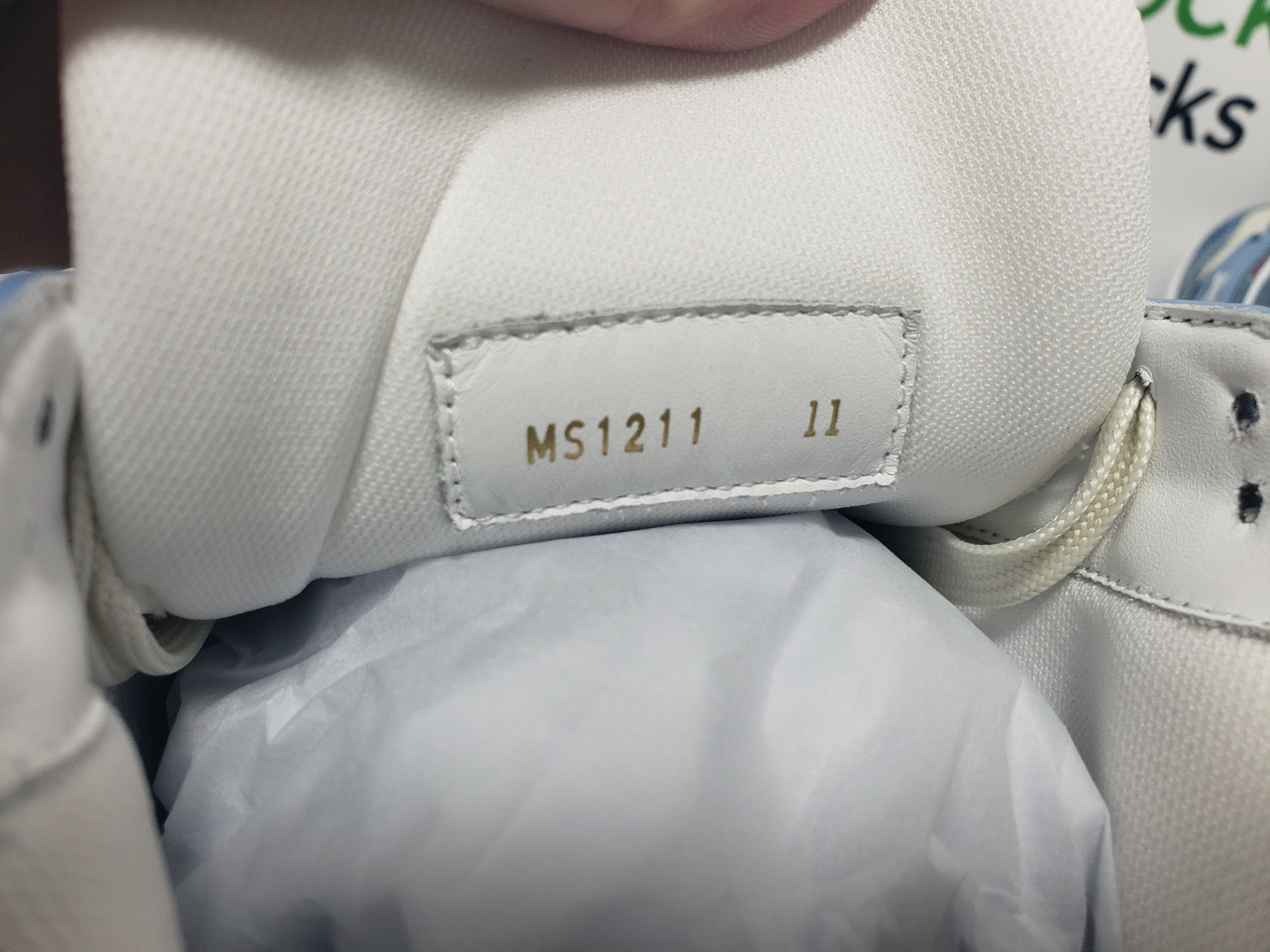 Louis Vuitton Trainer Sneaker Light Blue Grid 1AHCYA review Stockxkicks 03