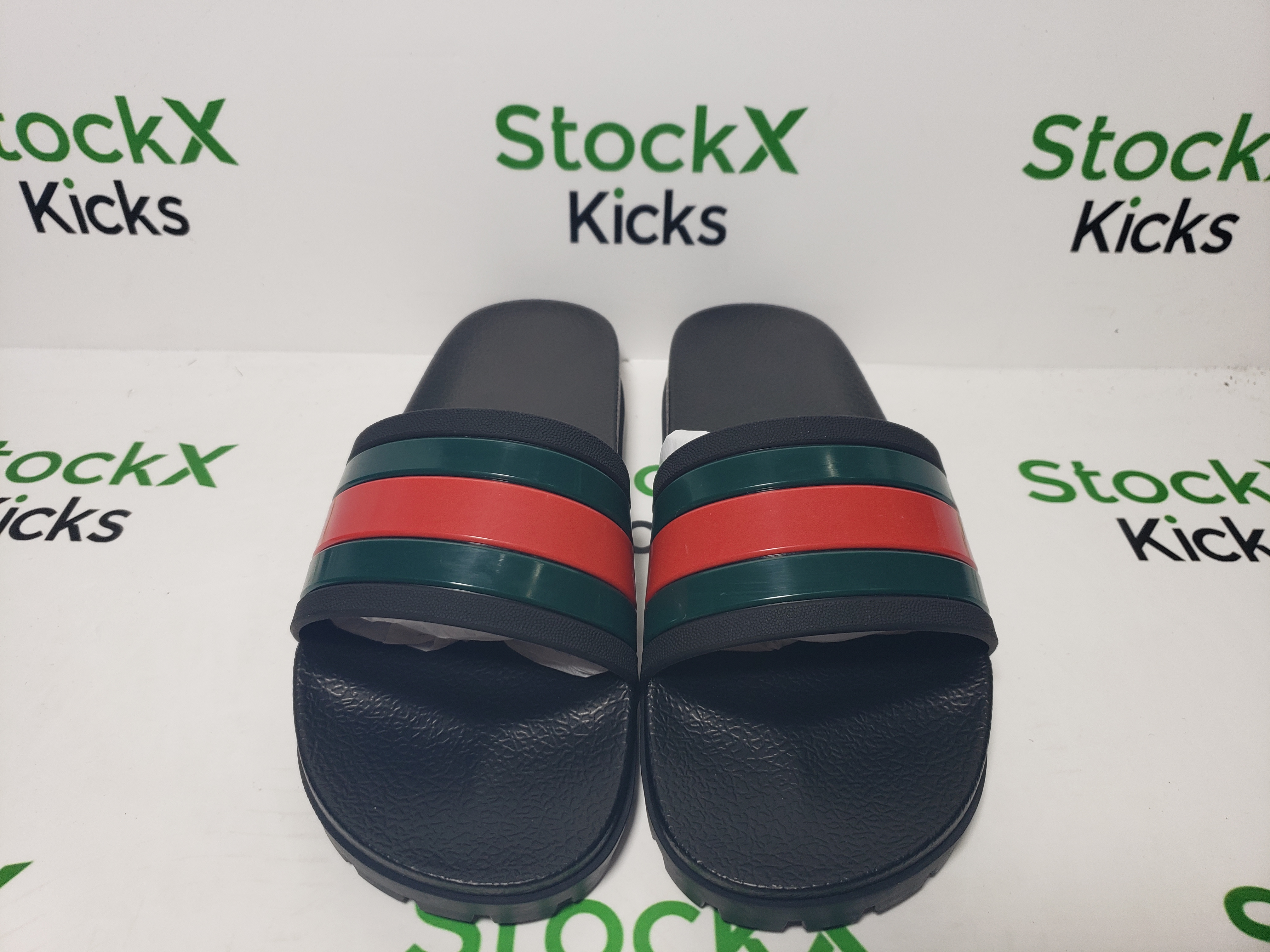 Gucci Men's slide sandal with Web 429469 GIB10 1098 review Stockxkicks 01