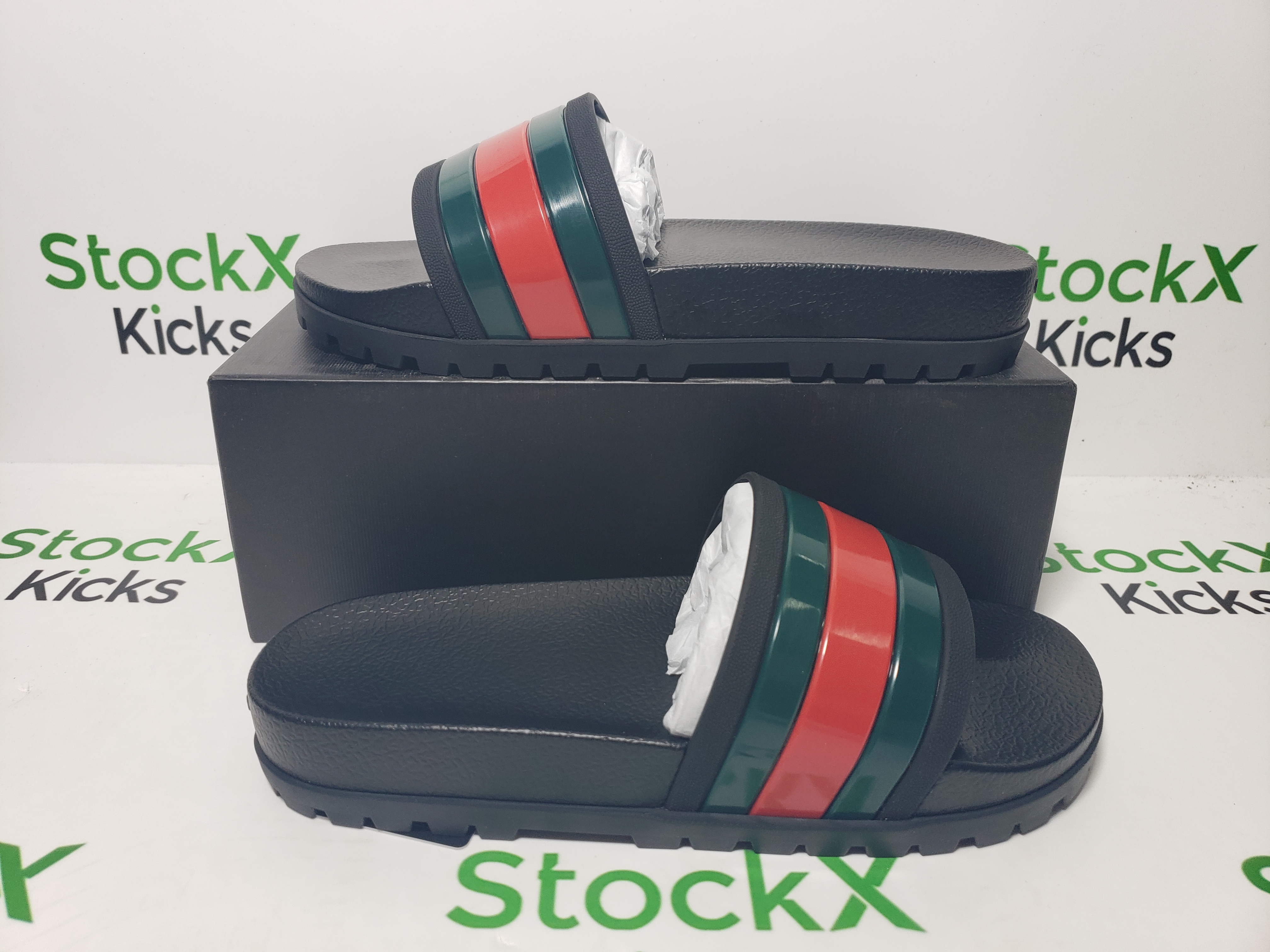 Gucci Men's slide sandal with Web 429469 GIB10 1098 review Stockxkicks 05