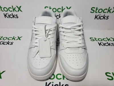 PK God Batch OFF-WHITE Out Of Office OOO Low Tops White Black White Silver H OMIA189F 23LEA009 0172 review Stockxkicks 01