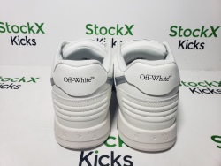 PK God Batch OFF-WHITE Out Of Office OOO Low Tops White Black White Silver H OMIA189F 23LEA009 0172 review Stockxkicks 03