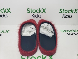 Marni Long-hair Calfskin Fussbett Sabot Red SBMS004601P412200R66 review Stockxkicks 03
