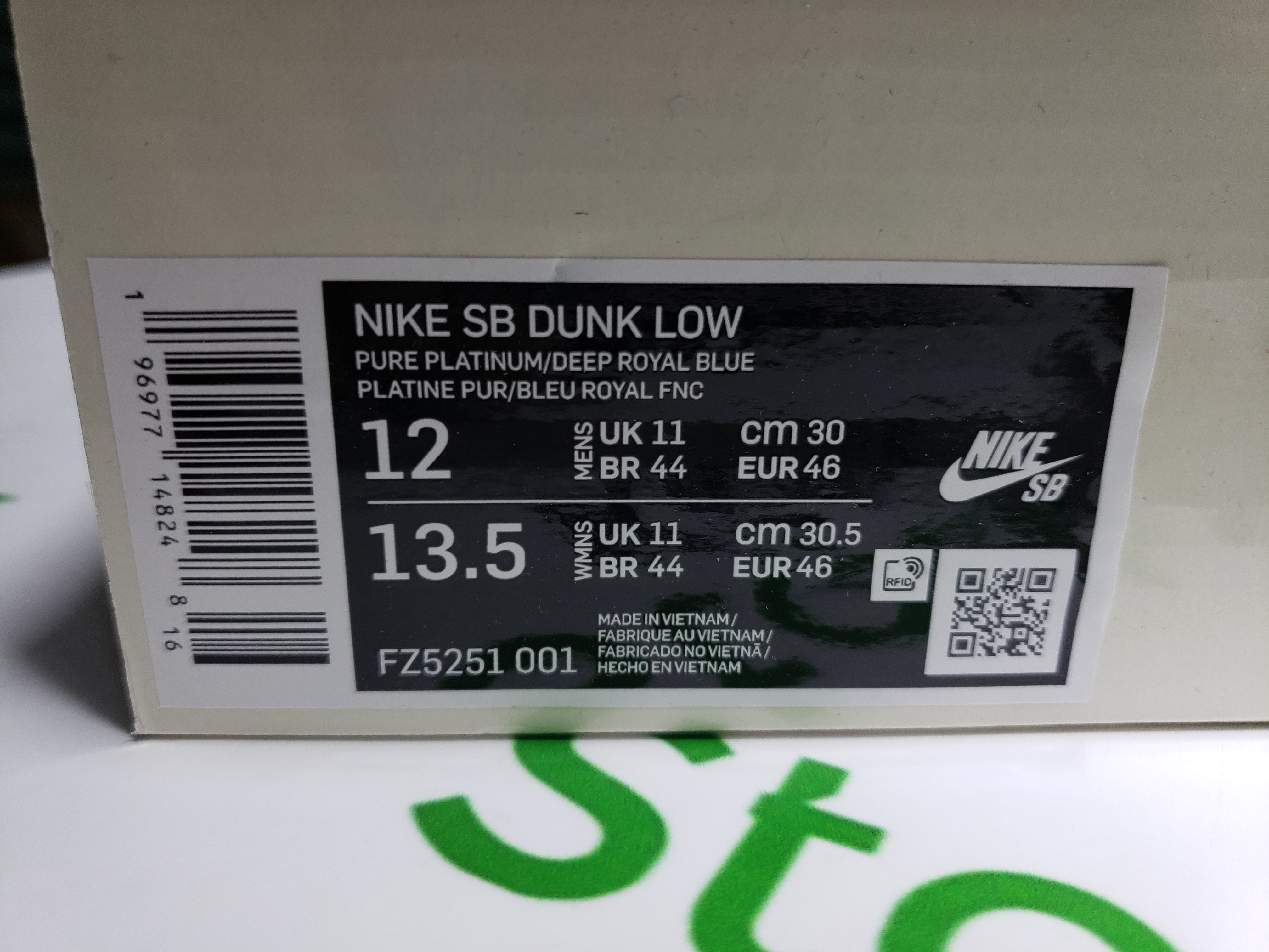 PK God Batch Nike SB Dunk Low White Blue Purple × Rayssa Leal FZ5251-001 review Stockxkicks 00