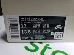 PK God Batch Nike SB Dunk Low White Blue Purple × Rayssa Leal FZ5251-001 review Stockxkicks 01