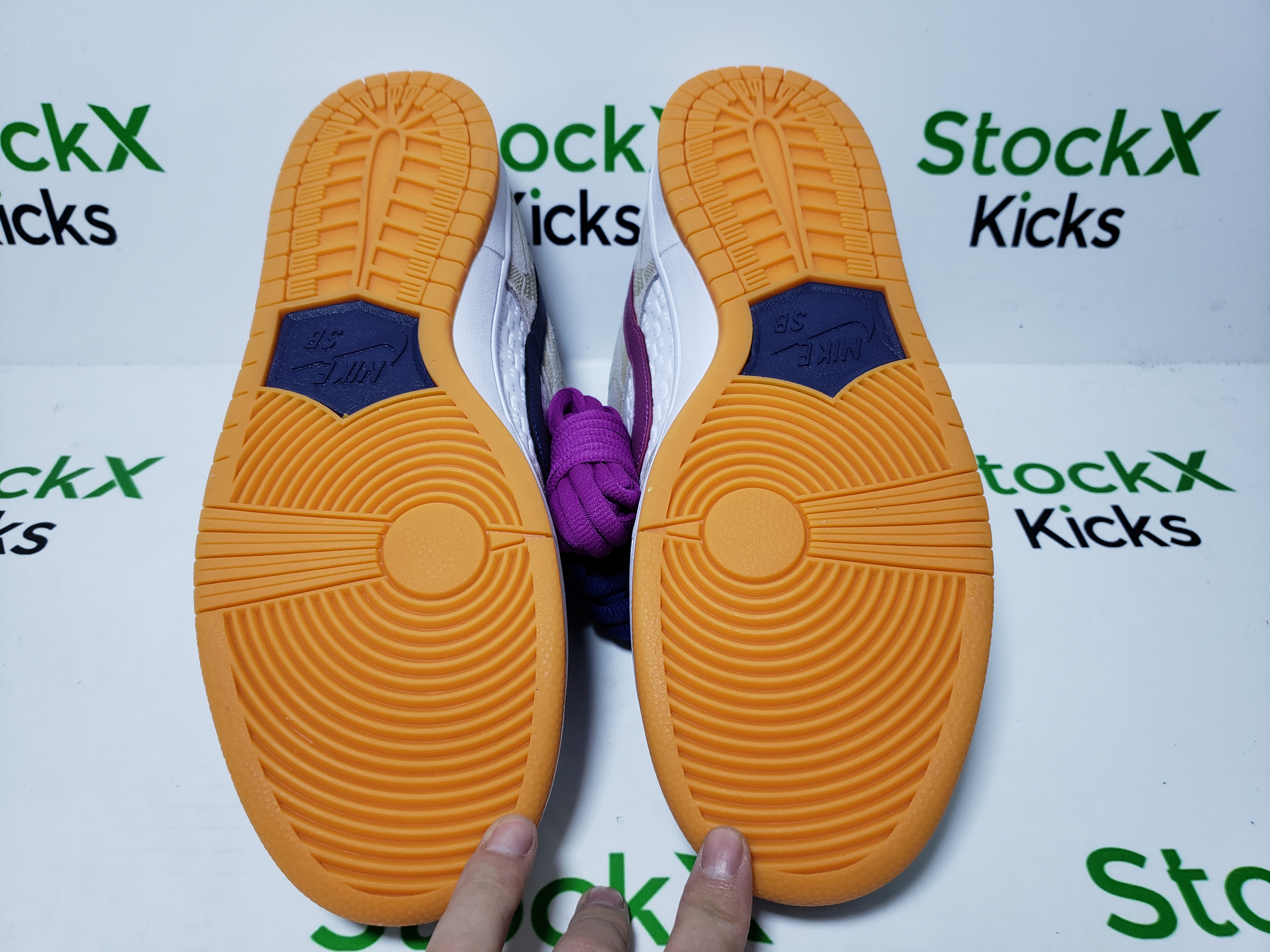 PK God Batch Nike SB Dunk Low White Blue Purple × Rayssa Leal FZ5251-001 review Stockxkicks 04