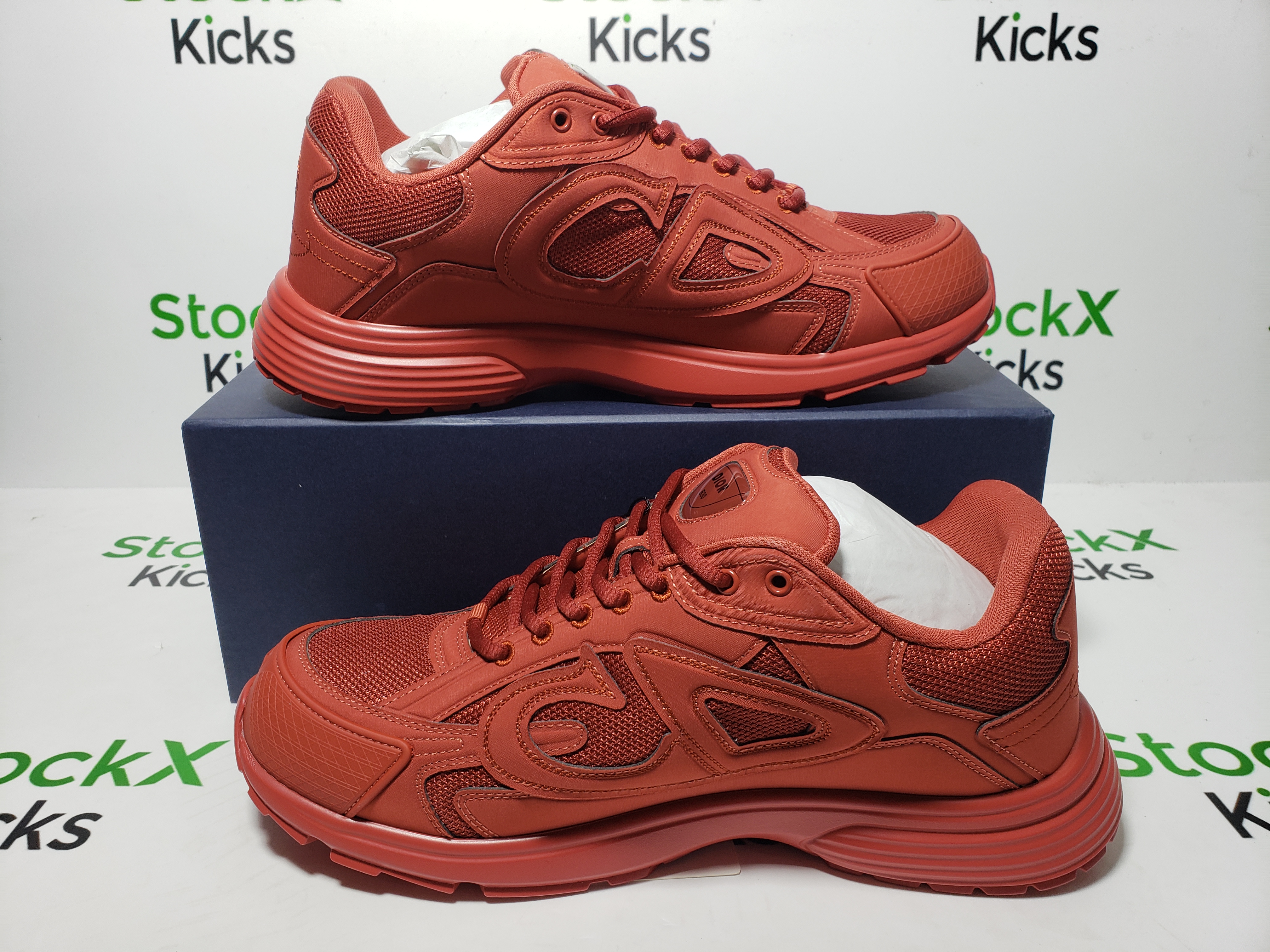 Dior B30 x Stone Island Sneaker Red CK241115 review Stockxkicks 06