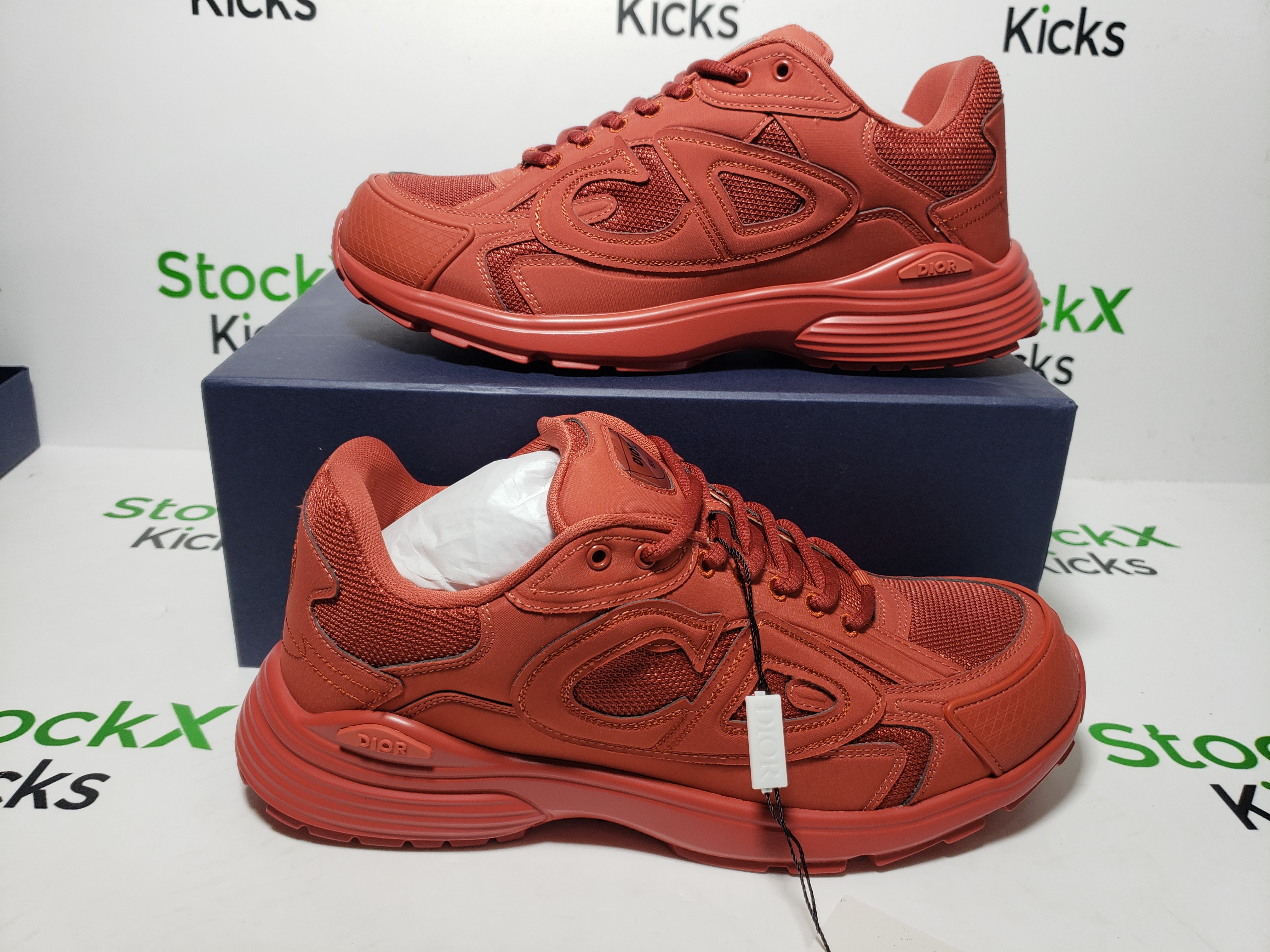 Dior B30 x Stone Island Sneaker Red CK241115 review Stockxkicks 05