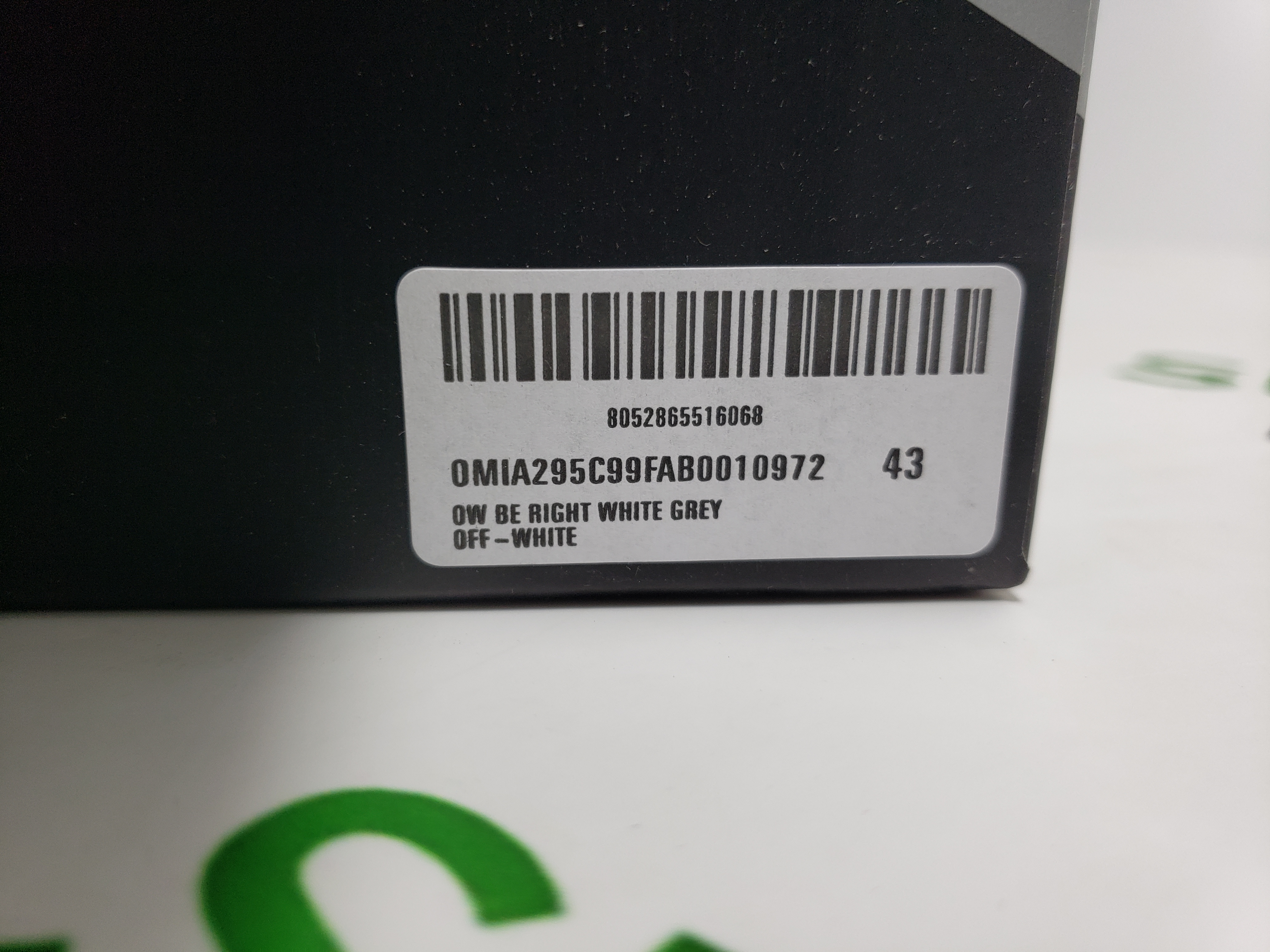 Off White Be Right Back Sneakers Military White Gray OMIA295F24 FAB00 10606 review Stockxkicks 00