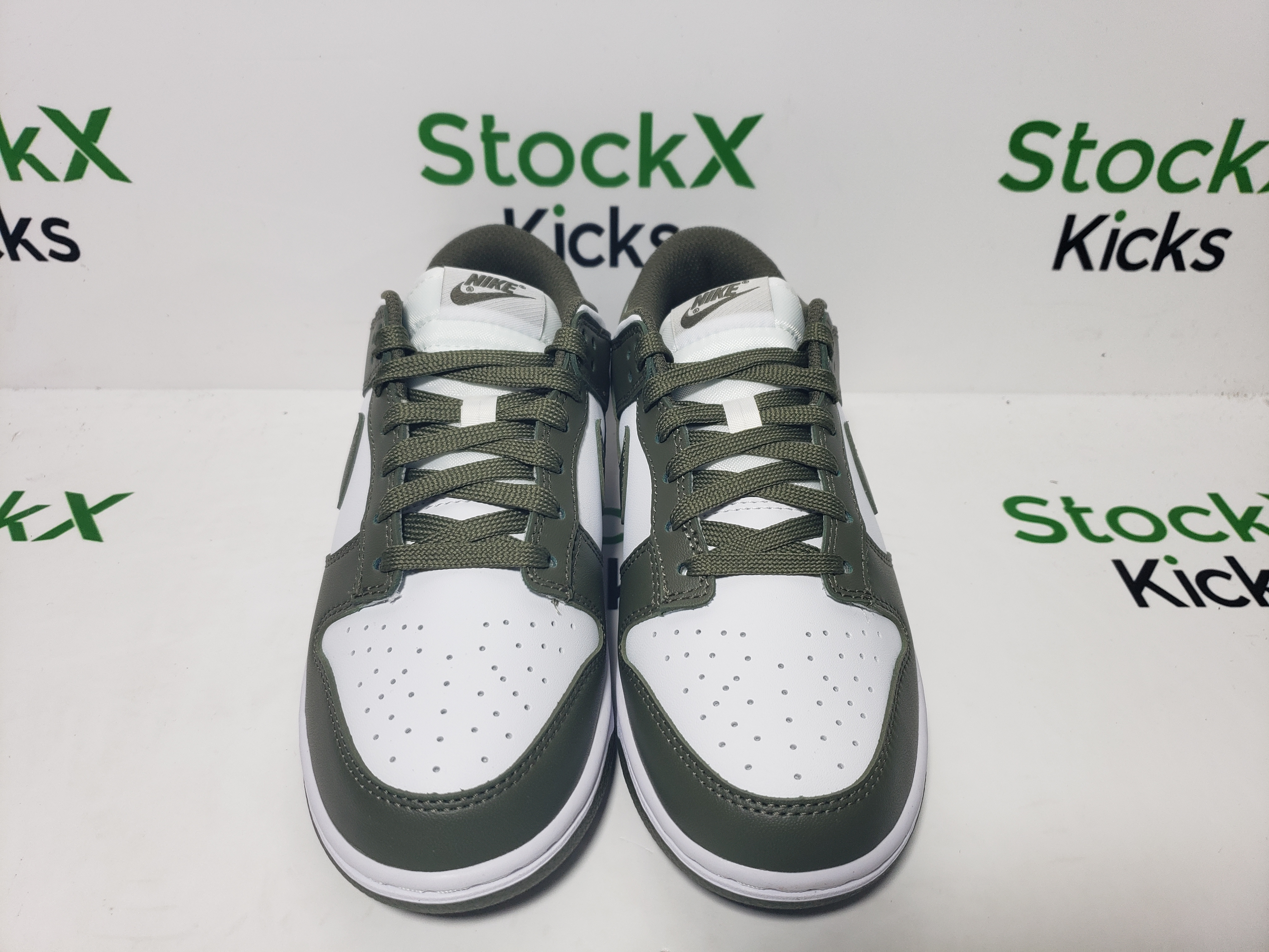 [Sale] Nike Dunk Low White Scattered olive Green DD1503-120 review Stockxkicks 01