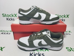 [Sale] Nike Dunk Low White Scattered olive Green DD1503-120 review Stockxkicks 06