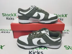 [Sale] Nike Dunk Low White Scattered olive Green DD1503-120 review Stockxkicks 06