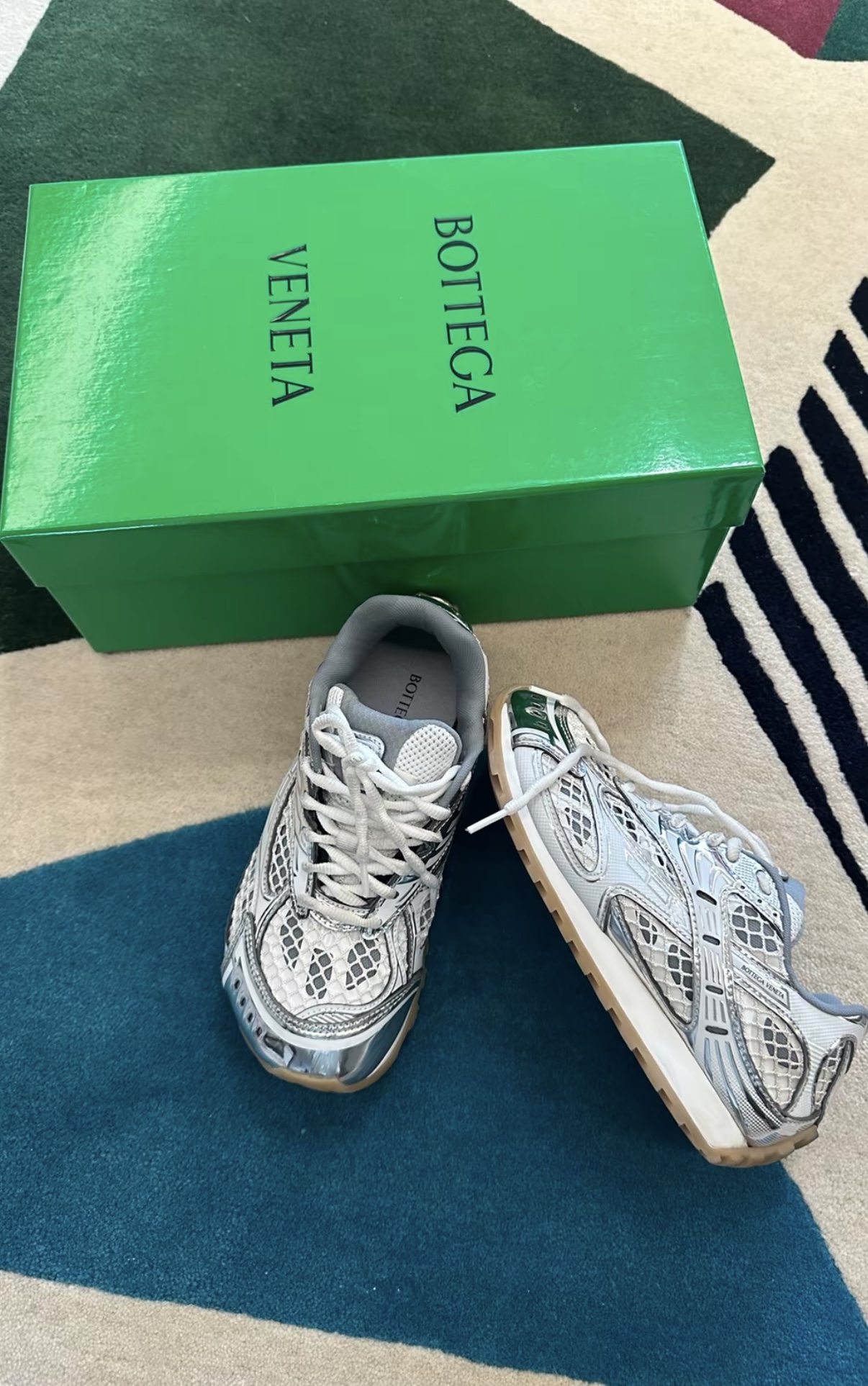 【Top PK Version】Bottega Veneta Orbit Silver White review Fabio Chavez