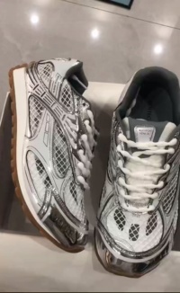 Bottega Veneta Orbit Silver White review Brennan Hall