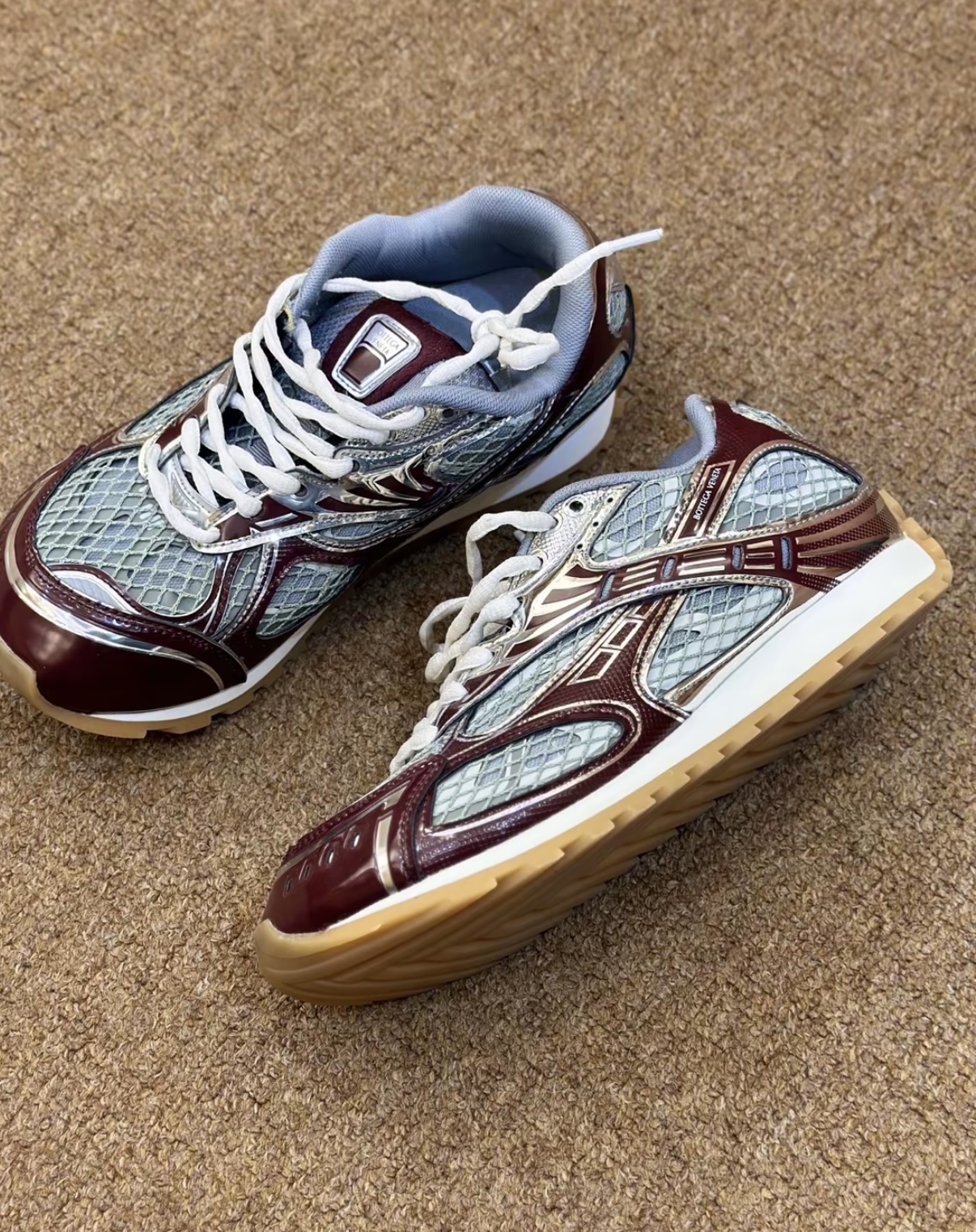 Bottega Veneta Orbit Wine Red review Avery Foster