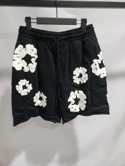 Denim Tears The Cotton Wreath Shorts Black review Stockxkicks  04