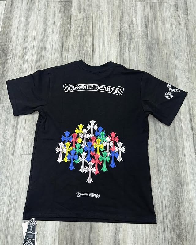 Chrome Hearts Multi Color Cross T-shirt Black/White review Nery Alas Rosas